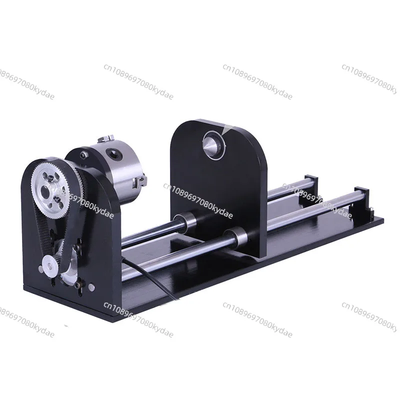 80MM Laser Engraving Machine Rotating Shaft with Three-Jaw Chuck Milling Machine Accessory for Precision Equipment view 4