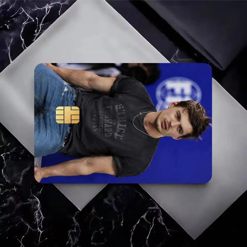 Racing Driver M-Max High‑Res Game Chip Decals Credit Card Mini Waterproof Vinyl Ornament Useful Gift