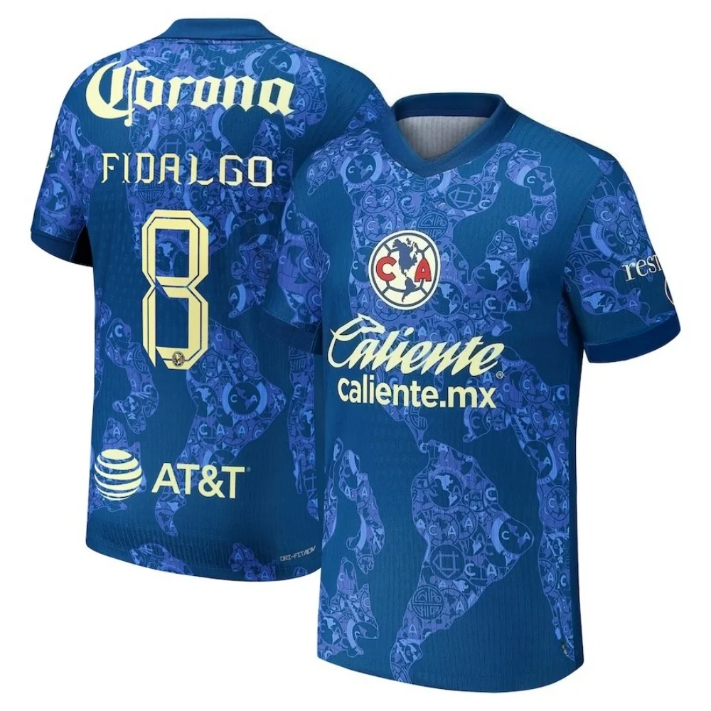 قميص صيفي جديد سريع الجفاف وجيد التهوية لعام 2025 للرياضات غير الرسمية والقميص Club America Jersey للرجال والنساء.