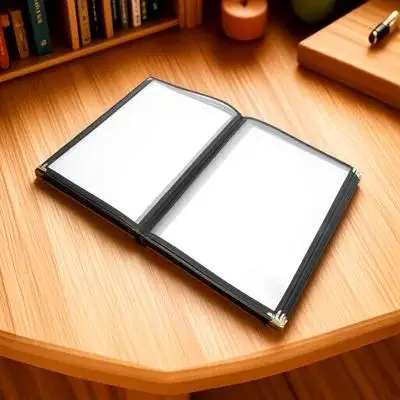 

Водонепроницаемая прозрачная обложка для меню, защитная папка, прозрачный ПВХ-чехол для рецептов, для использования в ресторанах, отелях, барах, кофейнях