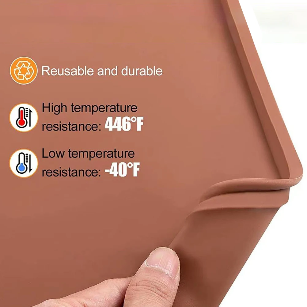 

3 шт. силиконовые листы для дегидратора, термостойкие недеформирующие многоразовые сушильные коврики для фруктов, вяленых овощей, листы для дегидратора