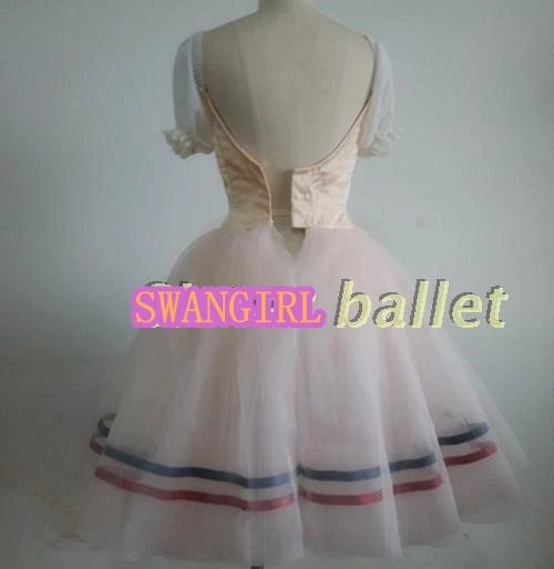 زي باليه جيزيل الأزرق للفتيات جريجوري بيلي زي باليه كلاسيكي وردي فستان باليه احترافي SB0037