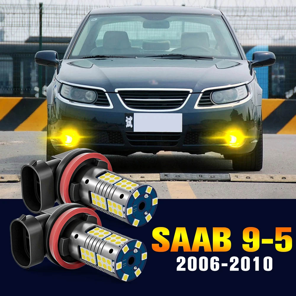 

2pcs LED Fog Light Bulb Lamp For SAAB 9-5 2006-2010 2007 2008 2009 Accessories