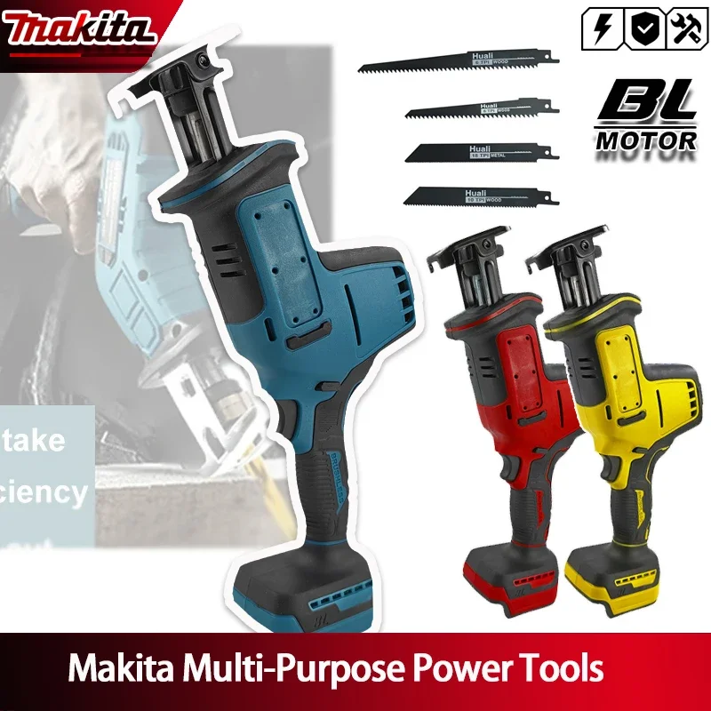 

Аккумуляторная бесщеточная сабельная пила Makita с регулировкой скорости для резки металла и дерева, электроинструмент, совместимый с аккумуляторами DEWALT/Milwaukee 18В