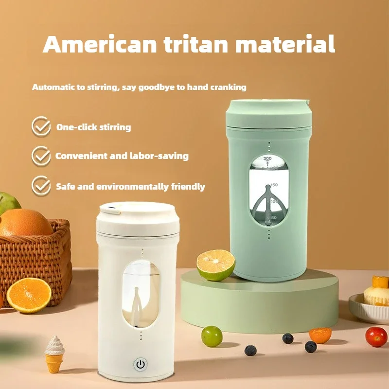 

Automatic mixing cup, food grade tritan material, rechargeable portable cup, powder shaking cup