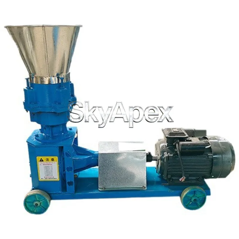 

Household Feed Pellet Machine Dry Wet Dual Use Livestock Poultry Granulator Straw Pelletizing Equipment For Farm Breeding