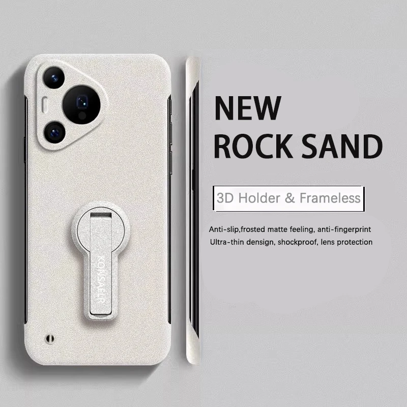 فاخر بلا حدود 360 ° غطاء حامل قوس لهاتف هواوي P30 P40 P50 P60 Pura 70 80 Pro Ultra حافظة غير لامعة مقاومة للصدمات Funda #3