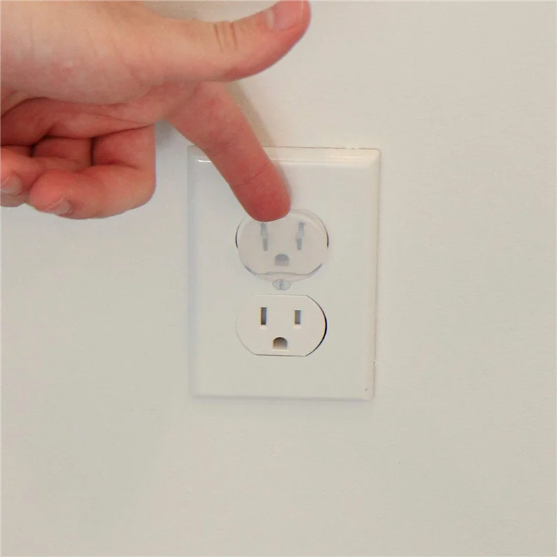 A50U Outlet Plug Covers (160 Pack) Clear Child Proof Electrical Protector Safety Caps