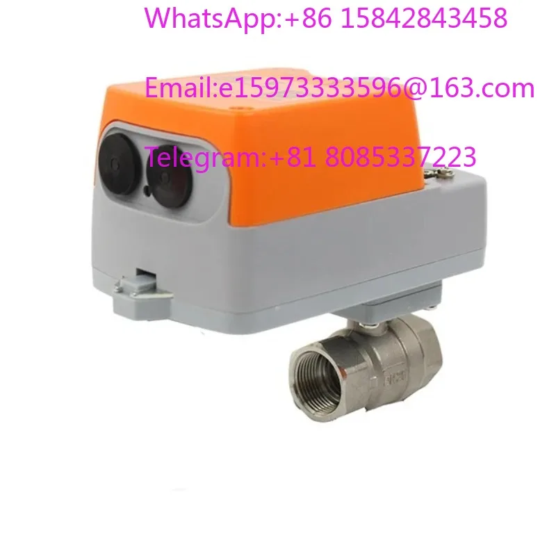 Modulating Electric Control Valve 304SS 0-10V 4-20mA Modbus RS485 1/4