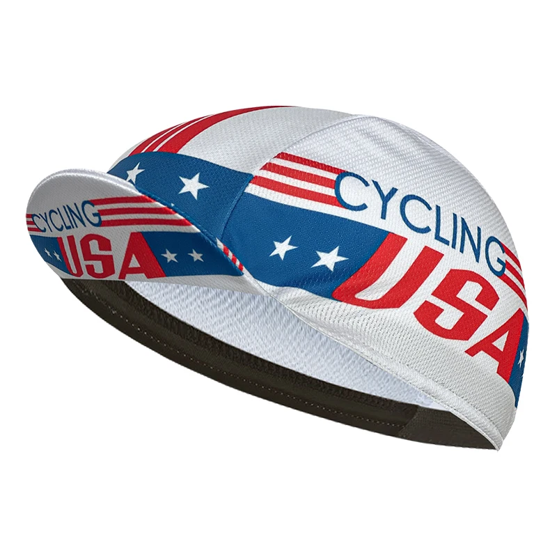 New Summer Sweat Absorbing Riding Cap, Classic Riding Cap, National Flag, Polyester Sweat Absorbing, Neutral, Popular