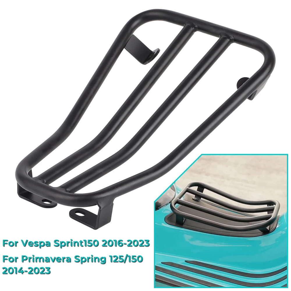 

For VESPA Sprint 150 2016-2023 Primavera Spring 125/150 2014-2023 Motorcycle Front Foot Pedal Luggage Rack Bracket Holder