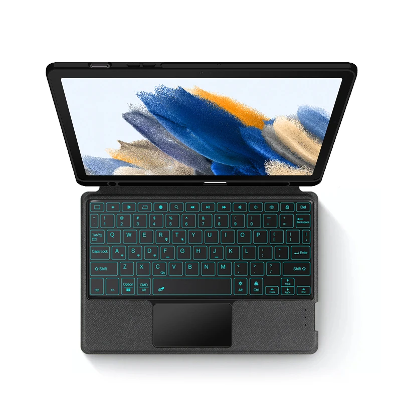 Touchpad Keyboard For Samsung Galaxy Tab A8 10.5" 2021 SM-X200 SM-X205 Case Tab A8 10.5 Inch Detachable Magic Keyboard Cover