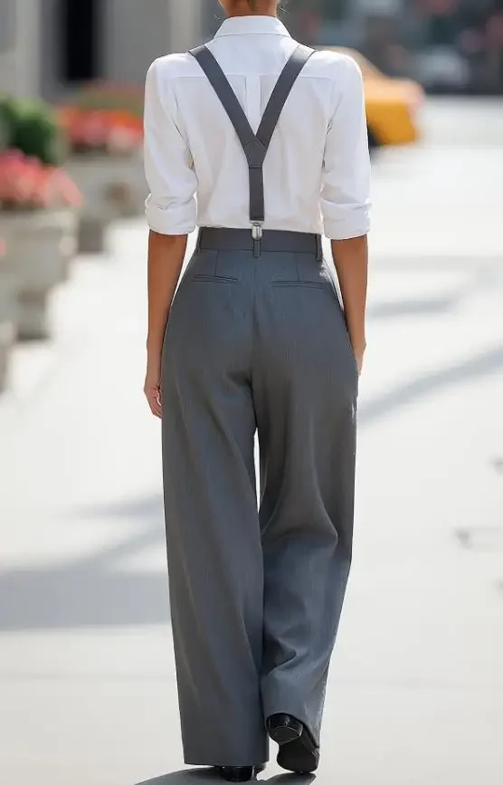 Women's Overalls Daily Workplace Suit Casual Pants Temperament Commuting Summer New Fashion Female Casual British Style Jumpsuit