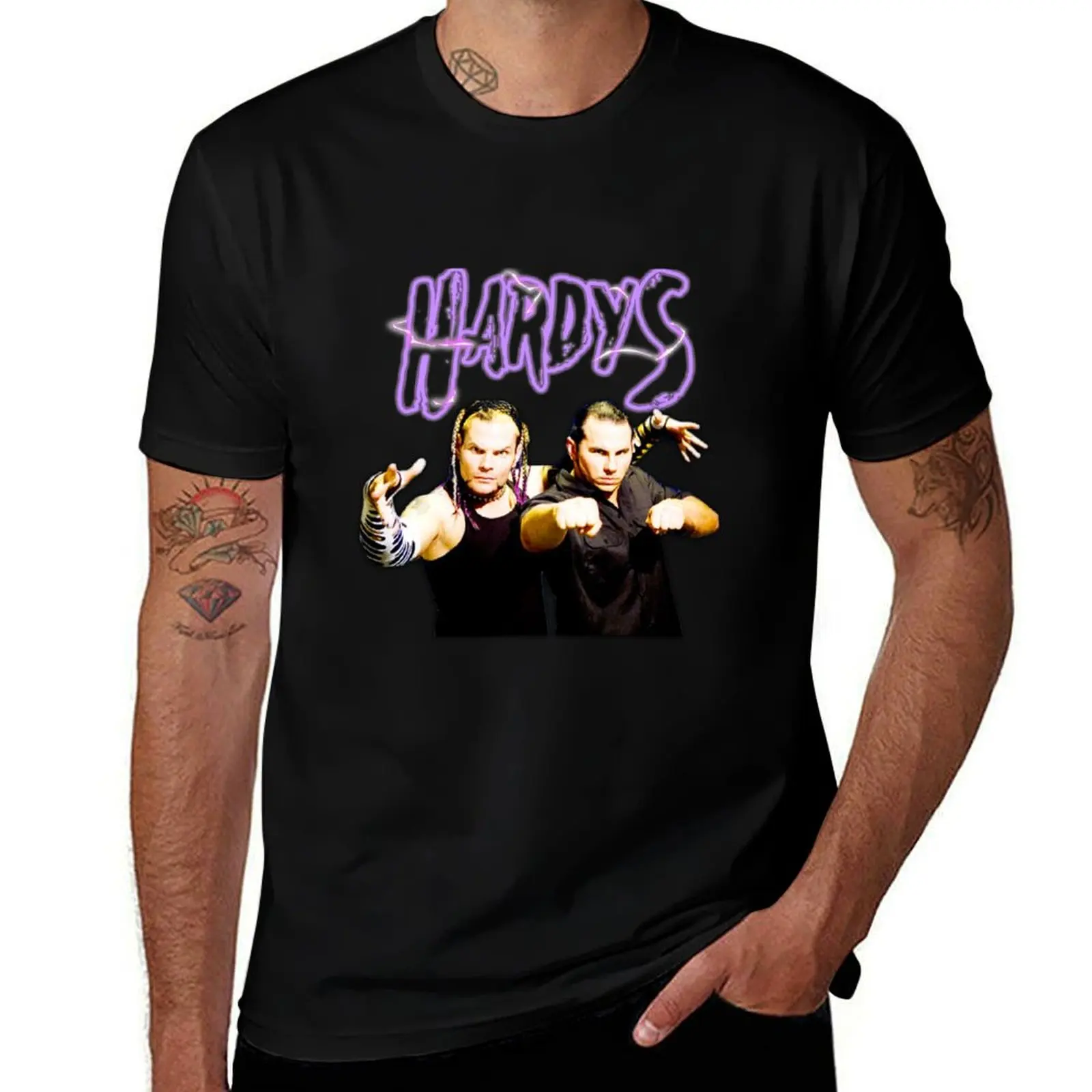 

The Hardys/ The Hardy Boyz T-Shirt man t shirts cotton t shirt man plain T-Shirt