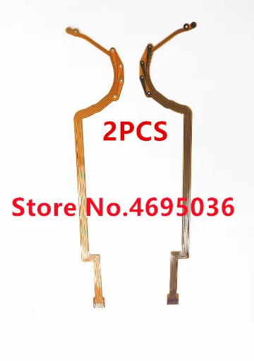 2PCS Lens Flex Cable Ribbon for Canon 35-135mm 35-350 mm 1:3.5-5.8 Aperture Flex Camera part