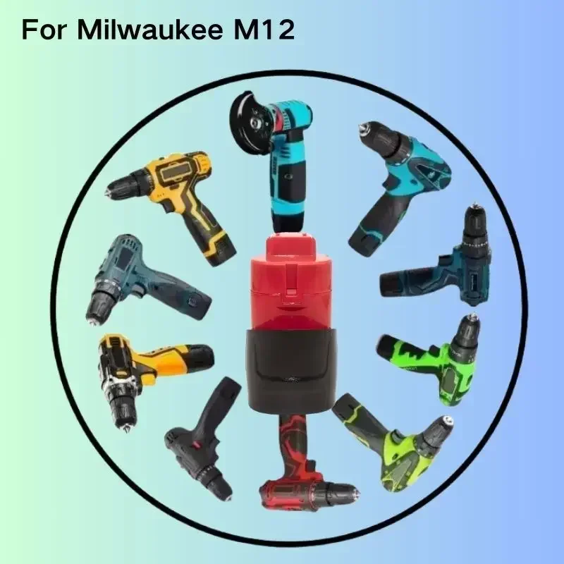 12V 2.5Ah / 3.5Ah Li-ion Battery for Milwaukee 12V Tools M12 12V M12B6 XC 3.5Ah Cordless Drill Lithium-Ion Batteries 48-11-2402