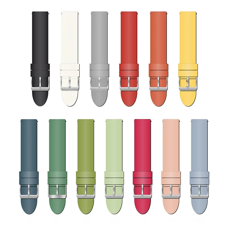 

Wholesale 10pcs/lot for Huawei Watch Strap 20mm Smart Bracelet Silicone Strap with Spring-bar