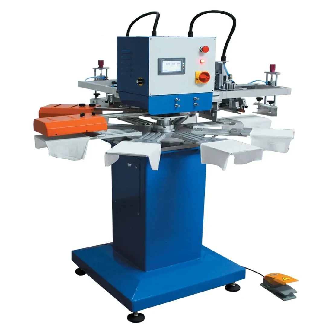 العلامة السريعة 2 ألوان تي شيرت طابعة الشاشة فلاش مجفف آلة طباعة الشاشة الملابس للحقيبة الورقية أكياس غير المنسوجة