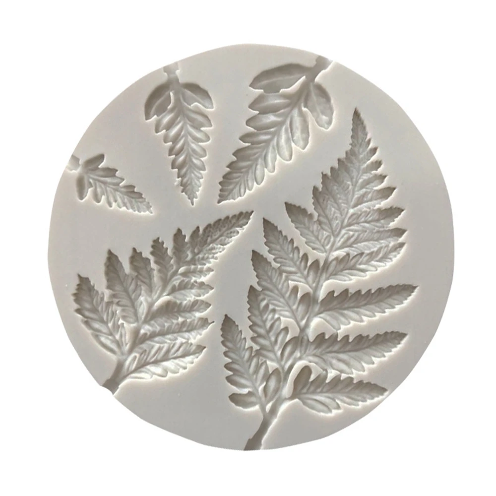 Mimosa Flower Leaf Fondant Cake Silicone Beautiful Flower Wedding Baking Mold Mousse Sugar Craft Icing Mat Pastry Tools