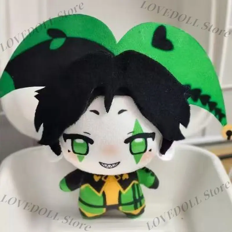 

Плюшевая игрушка-кукла «Аниме-персонаж: Харлецин и Пьеро», плюшевая кукла-маскот Нуну, косплей-подвеска, подарки, 10 см