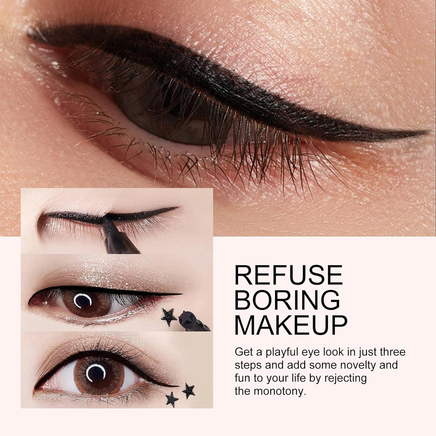 「Pコレクション ロングラスティング にじみにくいアイライナーで正確なアイメイクアップスタイルを実現」