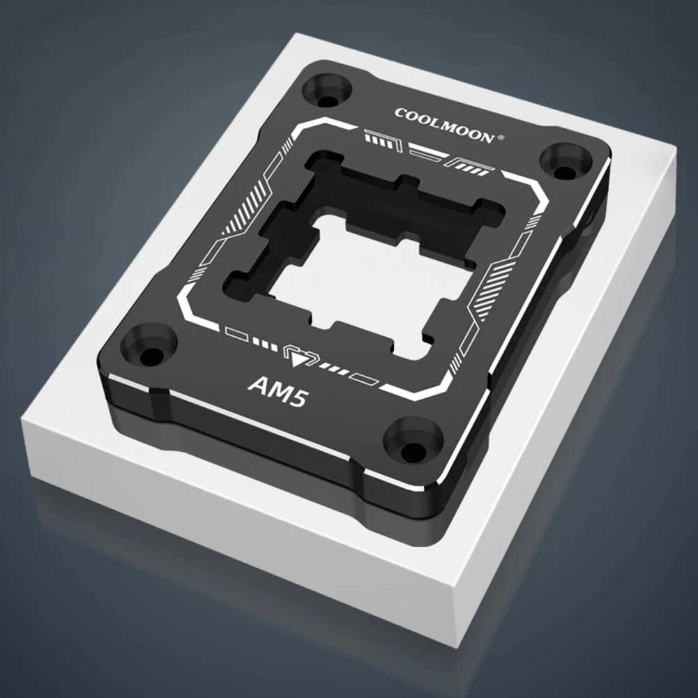 COOLMOON BC-AM5 وحدة المعالجة المركزية تثبيت مشبك مع وجع AM5 وحدة المعالجة المركزية الانحناء مصحح الإطار حامي استبدال ل AMD AM5 RYZEN 7000