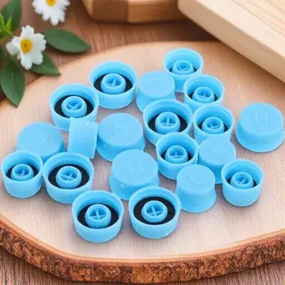 

20Pcs Car Ac Valve Core Caps Heavy Duty Dustproof Covers for High Low Pressure Ports Air Conditioning System Maintenance