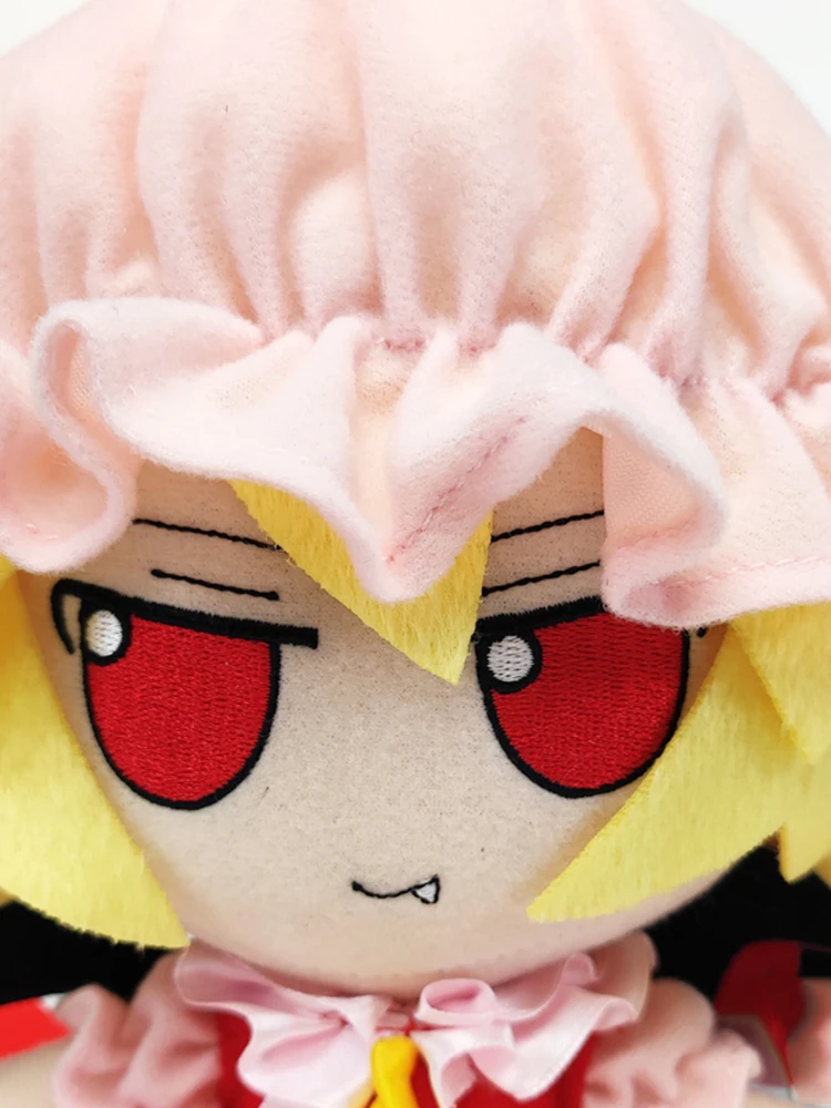 TouHou Project Flandre Scarlet Plush Doll Fumo Anime Cartoon Stuffed Doll Sleeping Pillow Sitting Toy Gift for Fans Birthday