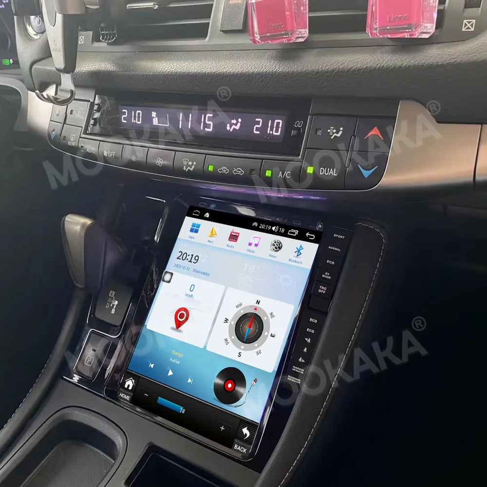 Android 13 For Lexus CT200 CT200H CT 2012-2018 Car Radio Stereo Receiver Automotive Multimedia Player GPS Navigation Head Unit