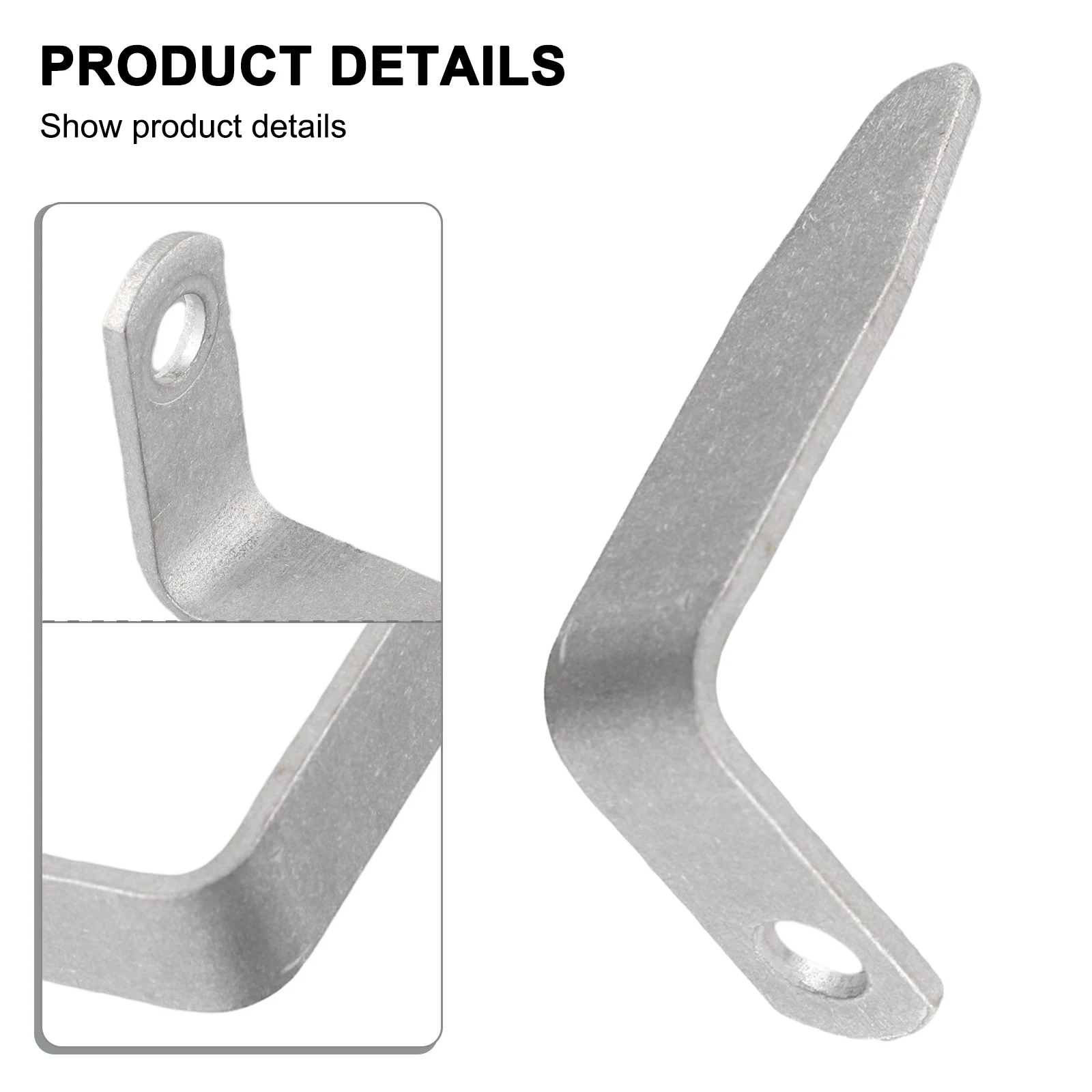 Gancio Gancio per cintura Supporto per gancio per cintura per chiodo Portautensili di ricambio Pezzi di ricambio in argento Accessori da 1/4 di pollice Nuovo di zecca