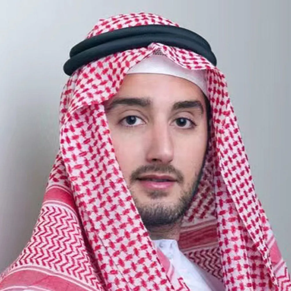 

Мужская арабская повязка на голову из ПУ-материала, плетеная, винтажная, для костюмированных вечеринок и косплея, аксессуар, платок-повязка