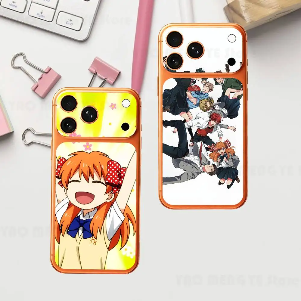 

Monthly Girls N-Nozaki-kun Plain Decal Skin For IPhone17 Pro ProMax Back Film Cover Wrap Anti-scratch Durable Sticker