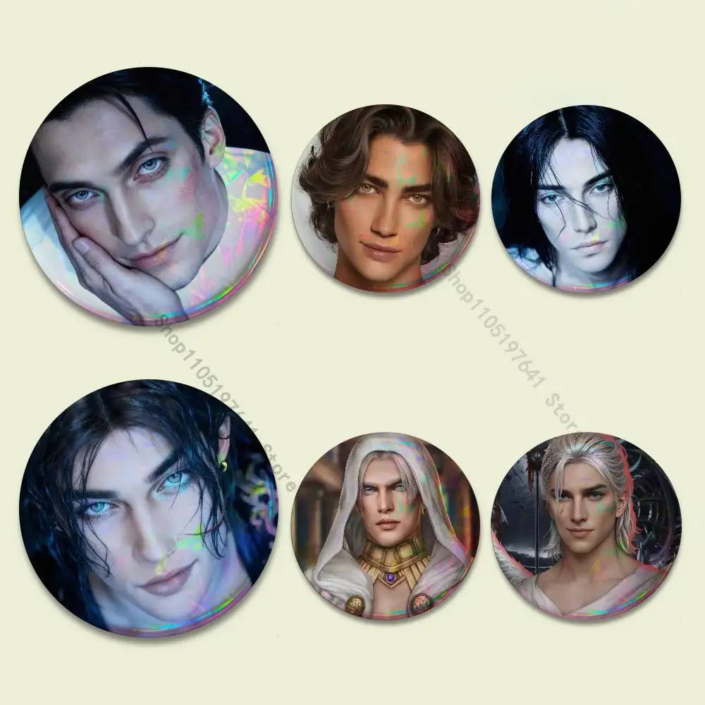 

Romance Club Badges Button Round Creative Pin Brooch Badge Bag Decor Fans Collect Friends Gifts