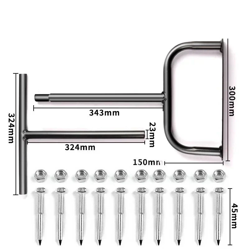 1PC Standing Garden Soil Air Ripper Nail Lawn Orchard Ripper Garden Ripper Tool