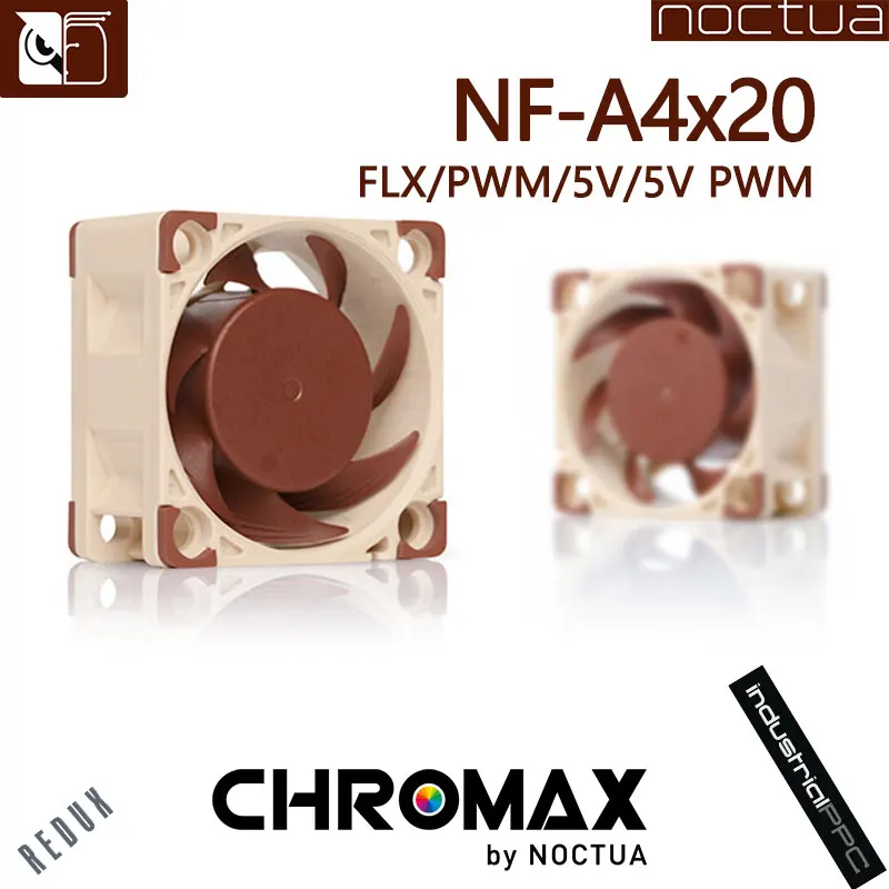 

Noctua NF-A4x20 40x40x20mm Cooling fan 5V/12V and 3pin /4pin PWM quiet For Computer Case Cooling CPU cooler Radiator Replace fan