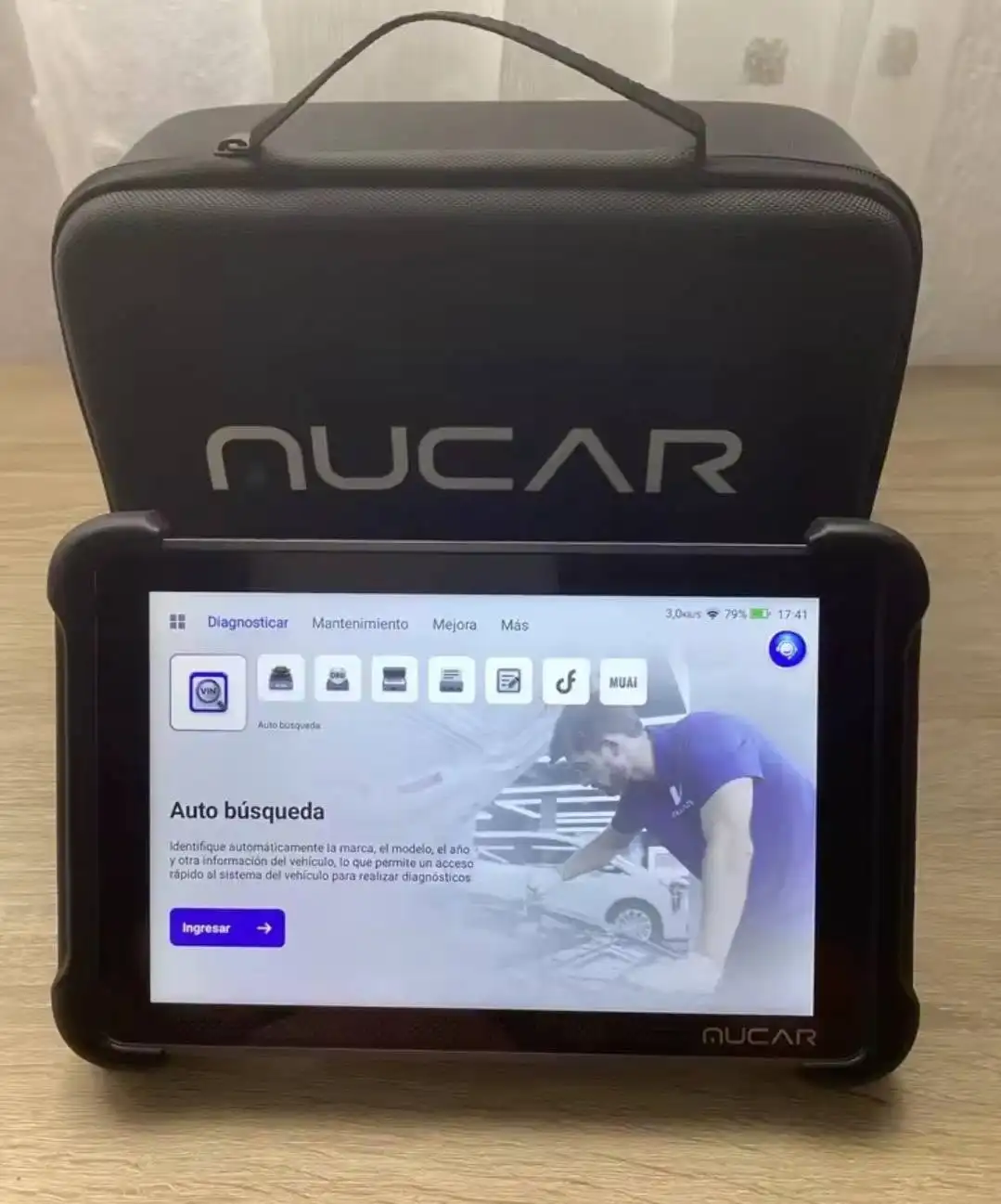 MUCAR 892BT Bidirectional OBD2 Scanner Car System AI Diagnostic Scan Tool Lifetime Free Update Support ECU Coding, 35+ Services