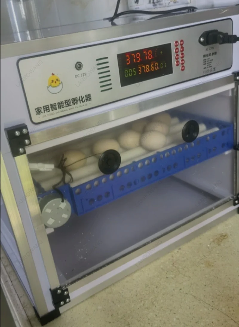 Medium Large Fully Automatic Intelligent Egg Incubator Household Poultry Egg Hatching Breeding Machine