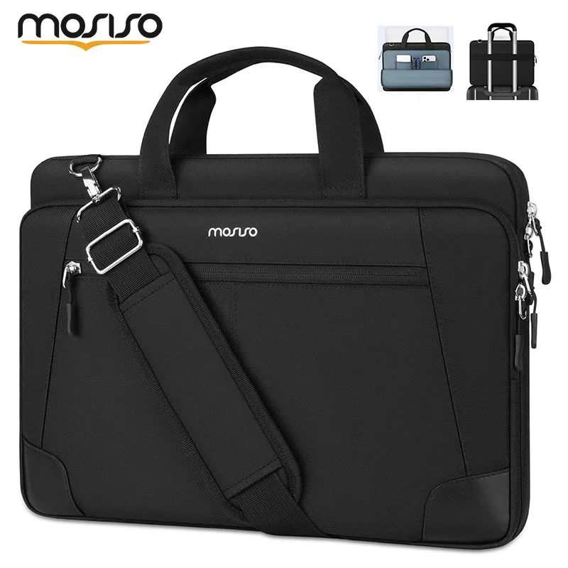 

Laptop Shoulder Bag for 2026 Macbook Air Pro 15 15.6 16 inch M5 M4 M3 M2 M1 Dell HP Lenovo Notebook Sleeve Messenger Bag for Men