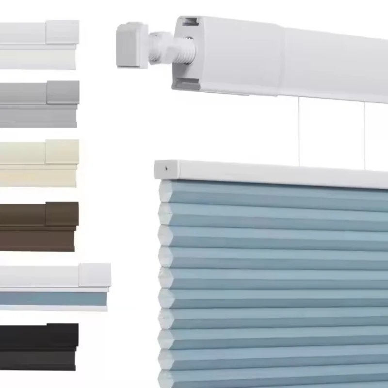 Hot Selling Customized Day Night Sun Protection Top Down Bottom Up Cordless Cellular Blind Plissee Honeycomb Blinds shades