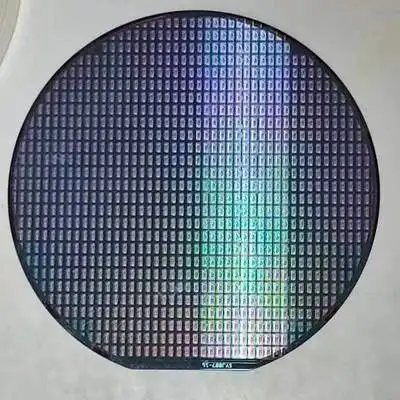 Semiconductor Silicon Wafer 12 inch CPU Wafer Silicon Science Technology Pendulum Piece Birthday Gift Photoetching Circuit Chip