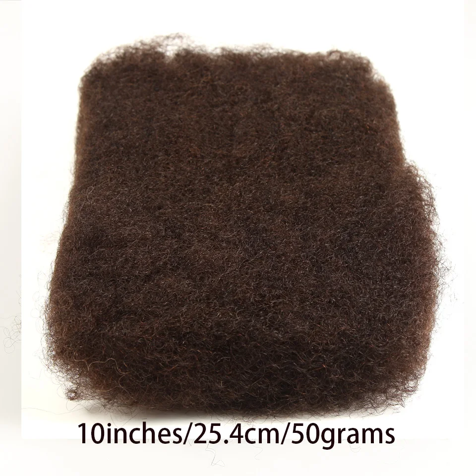 Peruvian Afro Kinky Curly Bulk Human Hair For Braid Twists Curly Hair Extension Hair for Dreadlock Extension Create Dreadlocks