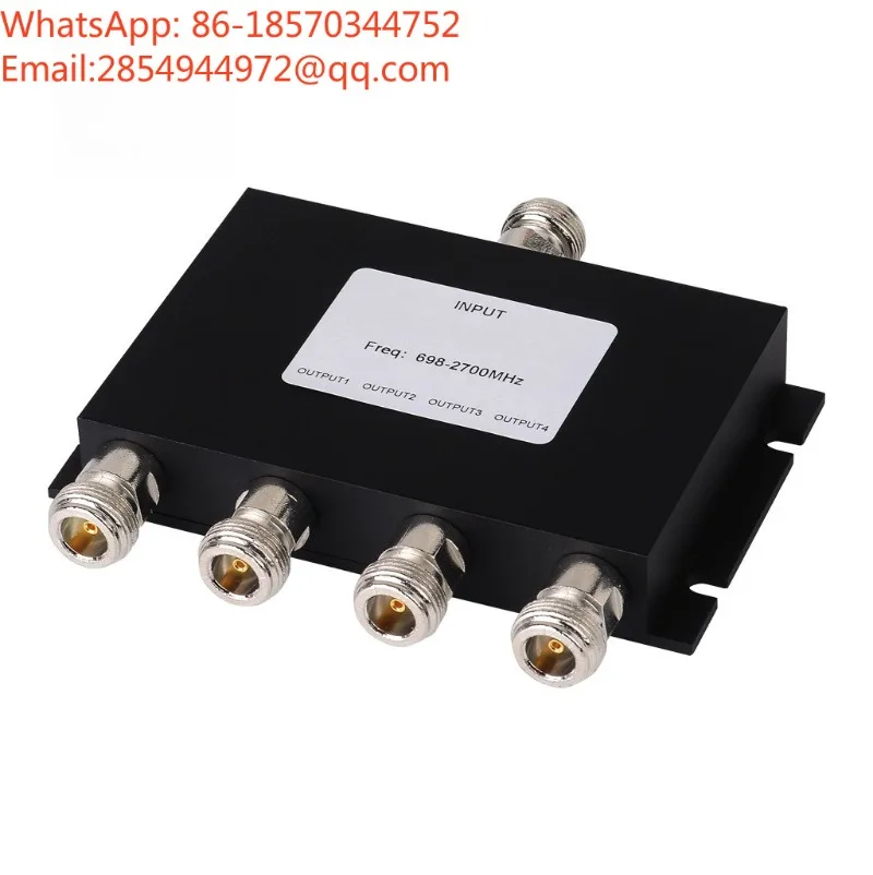 698-2700mhz-マイクロストリップ-1-to-4-パワースプリッター-rf-パワーディバイダー-屋内通信信号分配コンポーネント