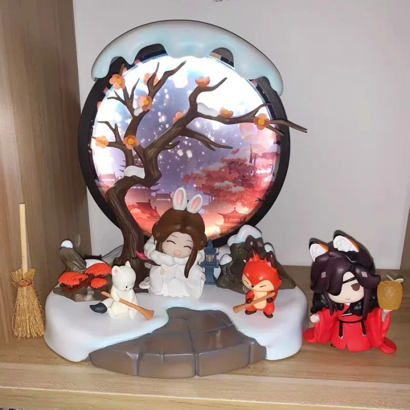 

Heaven Officials Blessing Tian Guan Ci Fu Xie Lian San Lang Thousands Lights Flying Flowers With Thousand Knots Q Version Toys