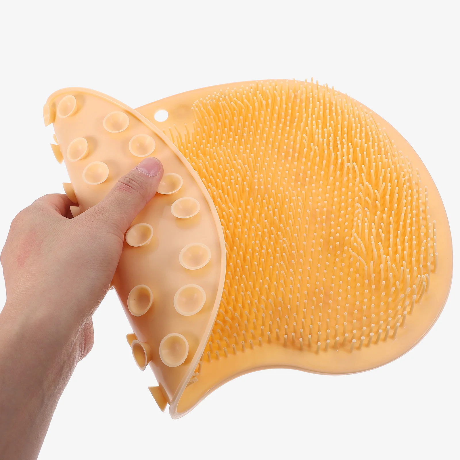 

1 шт., скруббер, нескользящий коврик для ванной, TPE, инструмент для ухода за телом для ног, удаление омертвевшей кожи, уход за ногами