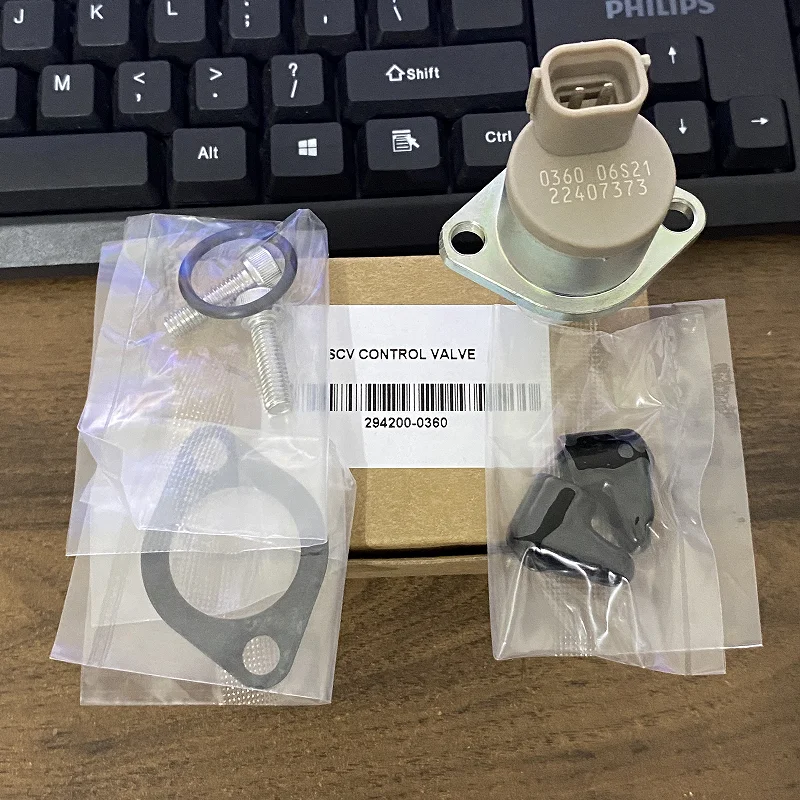 294200-0300 New High Pressure Fuel Pump Regulator Suction Control SCV Valve For T-oyot A-vensis RAV4 V-erso 2.0 2.2 D-4D D4D