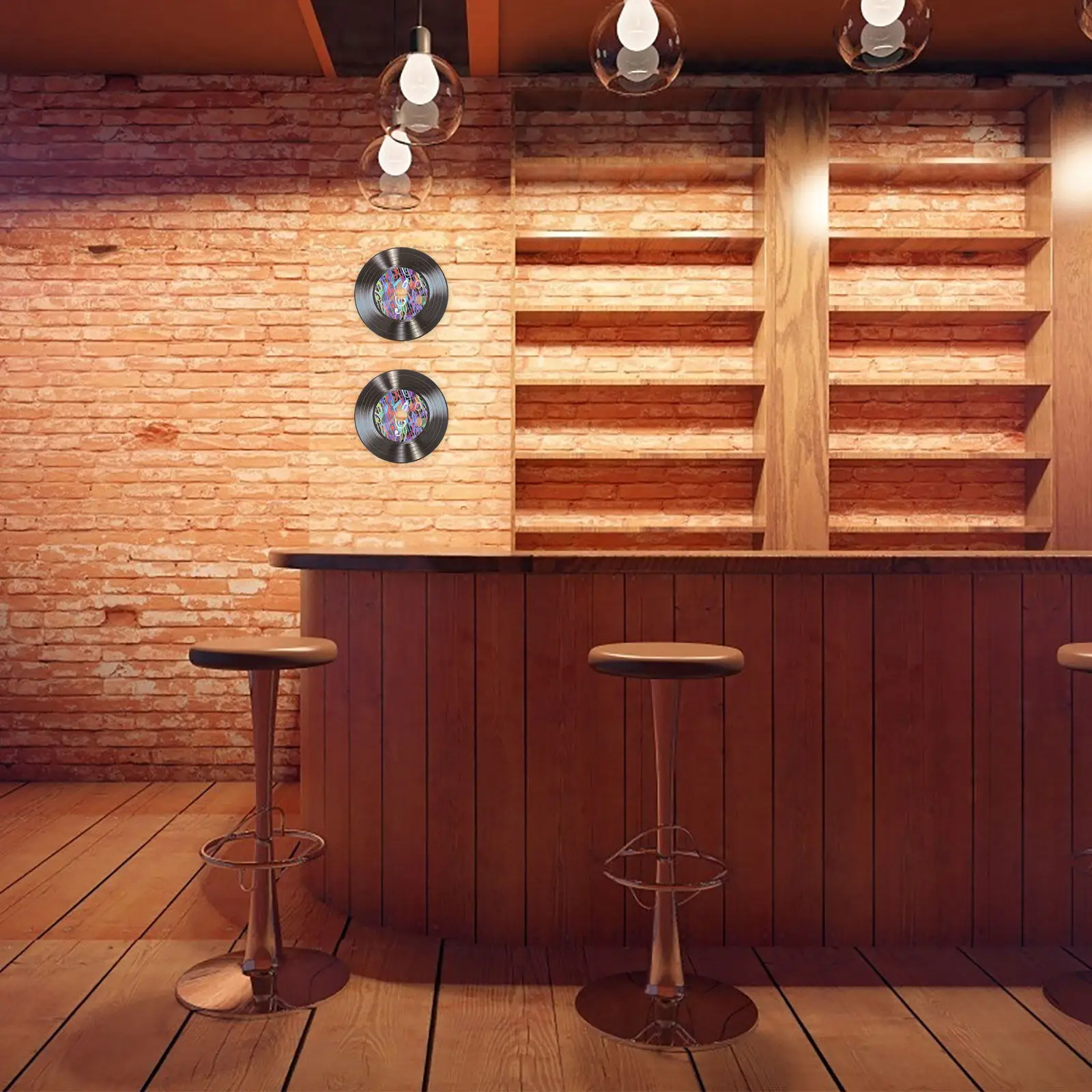 

Набор виниловых пластинок для декора: винтажный ретро-стиль, украшение для стен дома, офиса, бара, кафе, музыкальных вечеринок, рок-вечеринок