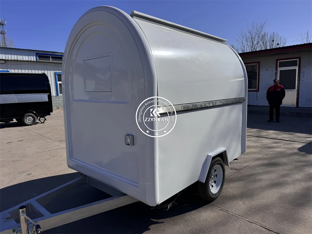 패스트 푸드 트럭 모바일 키친, 핫도그 카트, 스트리트 케이터링 트레일러, 맞춤형 음식 트레일러, 아이스크림 카트, 완전 장착