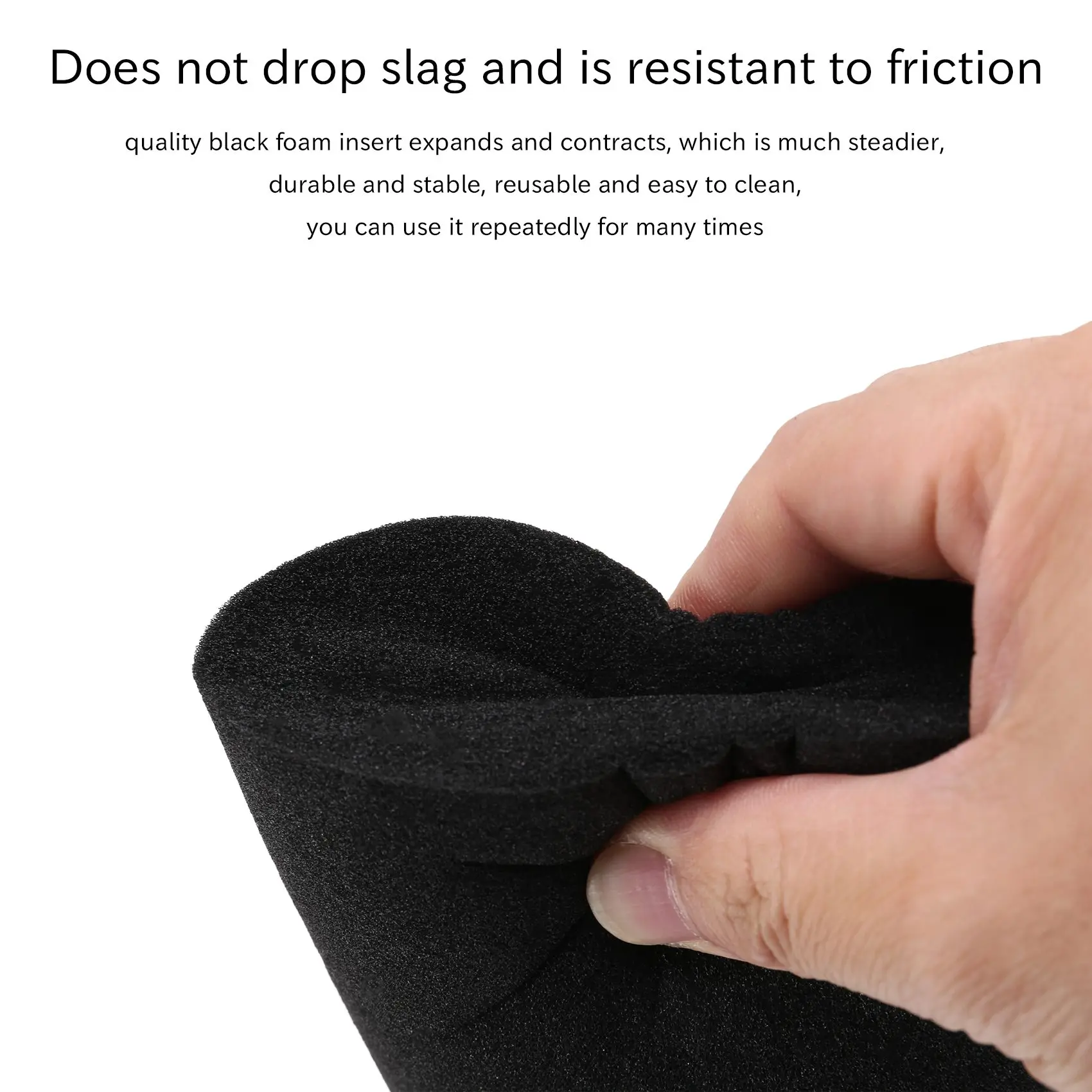 Avanzado 4 Uds taza Turner espuma negro taza Turner espuma vaso fijación Turner espuma localizar Spinner espuma taza Turner Sponge10-40 Oz