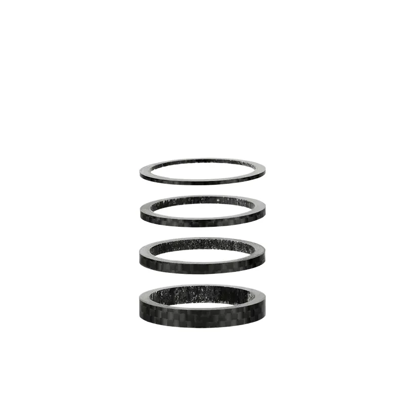 AliExpress Carbon Fiber Spacers for 1-1/8" 28.6mm Fork Headset Handlebar Stem Riser Washers 3K Matte Finish Bicycle Rings for MTB Road Bike