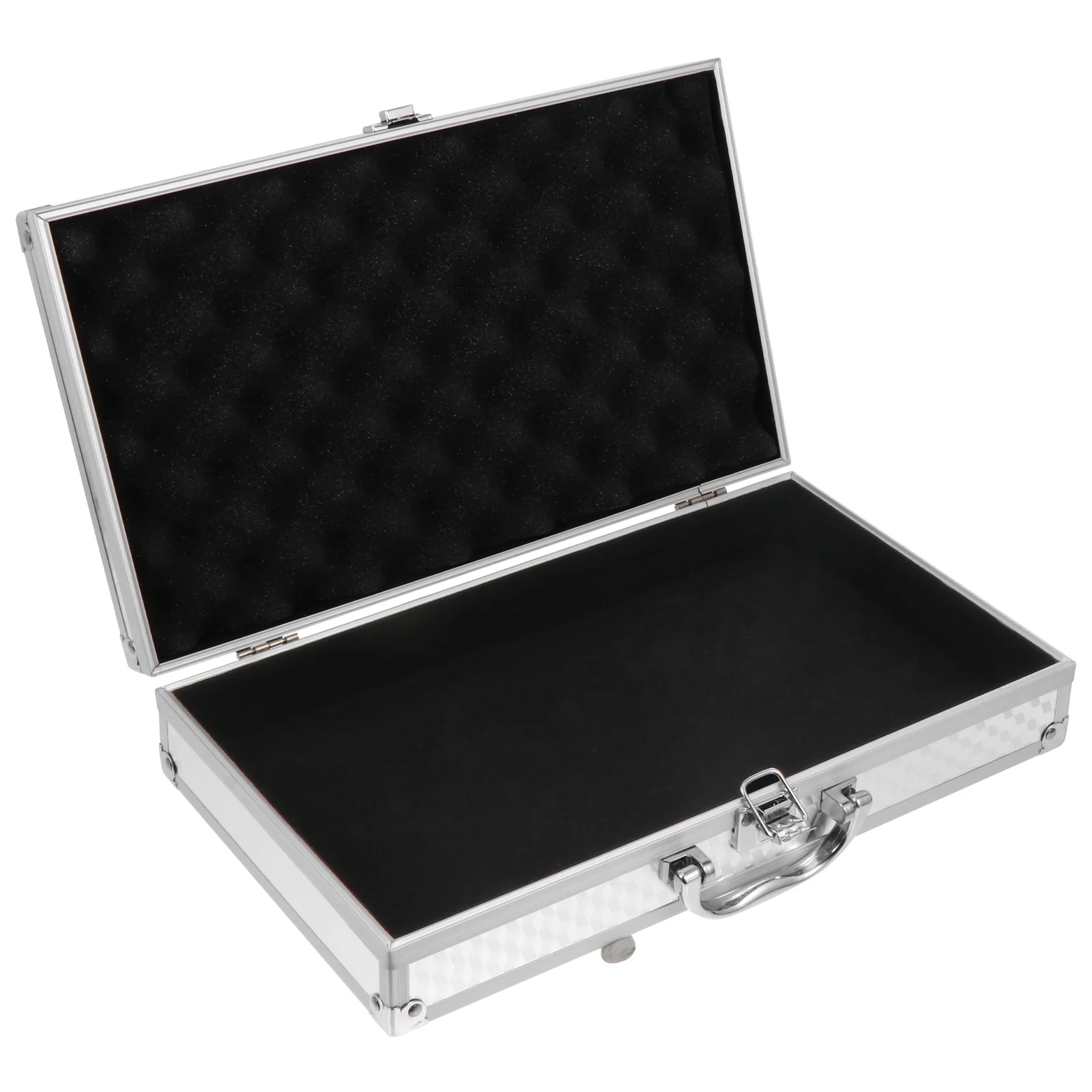 

1Pcs Sound Cards Storage Box Aluminum Alloy Case for Robust Construction Portable Hand Carry Smooth Finish Secure Fit